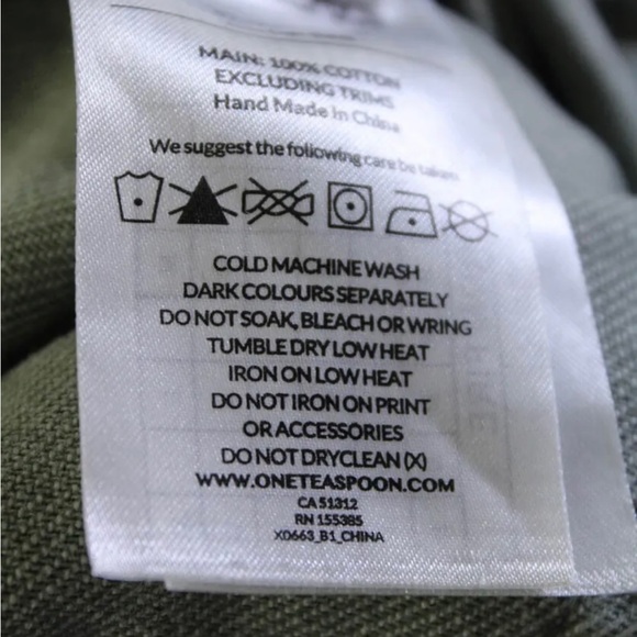 One Teaspoon Free People Hooligan Distressed Overalls, sz 27 - Picture 9 of 10